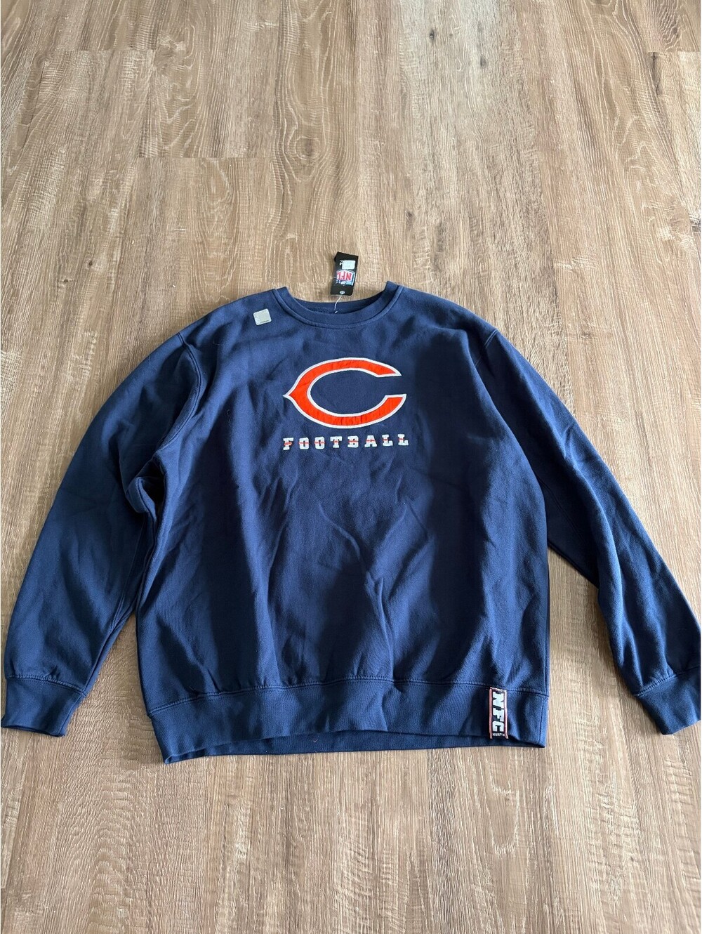 Chicago Bears Crewneck Sweatshirt New with Tags size Large